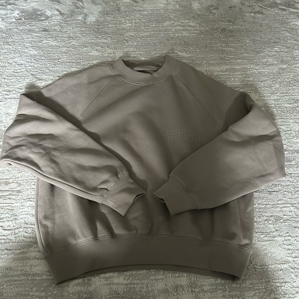 Essentials beige sweater